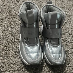 Calvin Klein Kids' Silver Boots